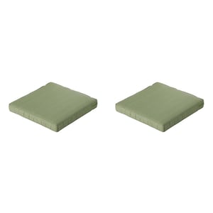 Madison lounge zitkussen basic green ca. 60x60 cm set van 2