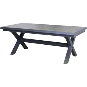 SenS-Line monaco keramiek uitschuifbare tuintafel 207-267cm antraciet