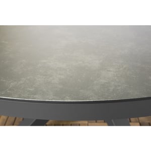 SenS-Line bianca tuintafel ø140cm hpl
