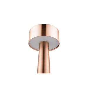Buccan Buccan dumbbell tafellamp rosegoud 3 lichtstanden en touchpanel