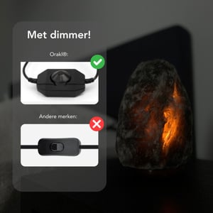 Orakl Dimbare zoutlamp core 4-6kg