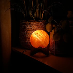 Orakl Dimbare zoutlamp luna 3-4 kg