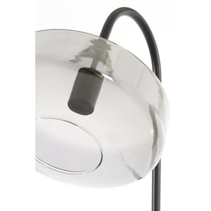 Light & Living vloerlamp 45x29,5x160 cm solna mat +smoke glas