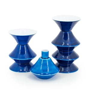 Furnilux Kaarsenhouder set van 3 yack - 10x10x19 cm