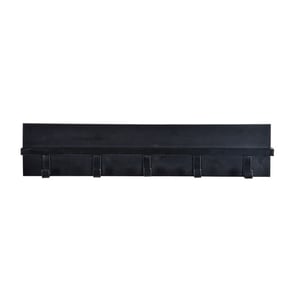Brix kapstok ethan black mangohout / gecoat staal