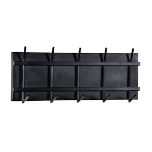 Brix kapstok gabi black mangohout / gecoat staal