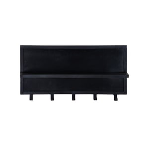 Brix kapstok caro black mangohout / gecoat staal