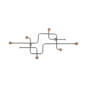 Present Time coat rack metro cool grey