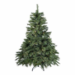Excellent Trees ® elverum frosted 150 cm kerstboom met verlichting met mobiele