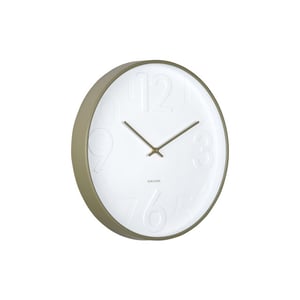 Karlsson wandklok ayuno army green- Ø40cm