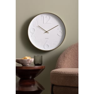 Karlsson wandklok ayuno army green- Ø40cm