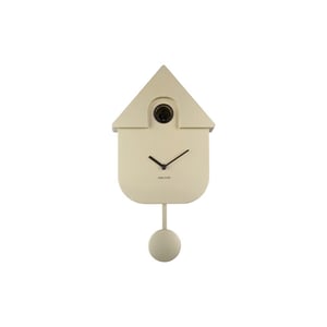 Karlsson wandklok modern cuckoo metallic metallic gold