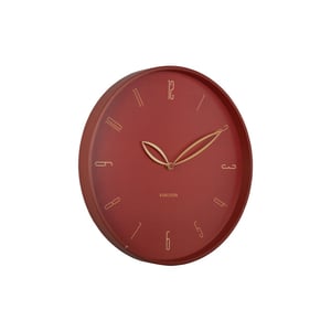 Karlsson wandklok petals rode oker- Ø40cm