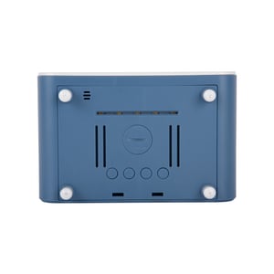 Karlsson wekker chunky led w. phone charger classic blue