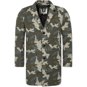 TOM TAILOR Mens Trench Over Coat Wool Winter Long Jacket Formal Office Outwear