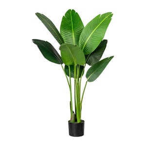 Kopu ® kunstplant strelitzia nicolai 120 cm paradijsvogelplant 8 blad