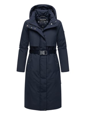 Navahoo dames winterparka WALDBUMMLER – weerbestendig & stijlvol met tailleceintuur
