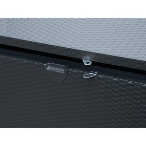 Lifetime Kunststof kussenbox staal 509 ltr 132x70x67cm antraciet