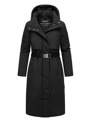 Navahoo dames winterparka WALDBUMMLER – weerbestendig & stijlvol met tailleceintuur