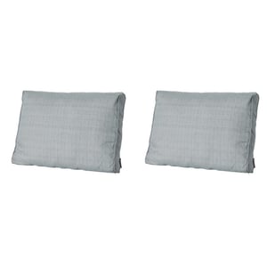 Madison lounge rugkussen basic grey ca. 43x73 cm set van 2