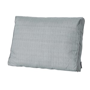 Madison lounge rugkussen basic grey ca. 43x73 cm set van 2