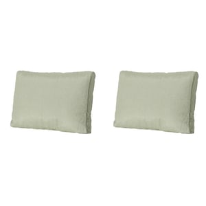Madison lounge rugkussen panama sage ca. 40x60 cm set van 2