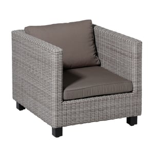 Madison lounge rugkussen rib liver ca. 40x60 cm set van 2