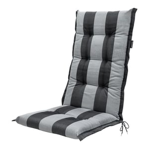 Madison tuinstoelkussen hoge rug alice grey ca. 123x50 cm set van 4