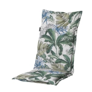 Madison tuinstoelkussen hoge rug bliss blue ca. 123x50 cm set van 4