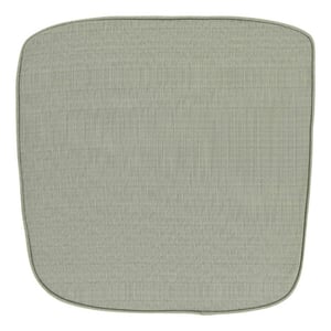 Unique Living wickerstoelkussen bliss outdoor tea green -46x47x4cm