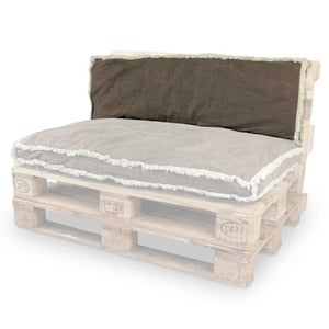 Unique Living | palletkussen mare | outdoor collectie | donker | 40x120x8cm