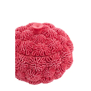 Light & Living deco box+deksel coral Ø17x16cm -