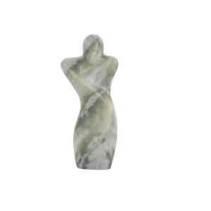 Present Time beeld man abstract himalayan green