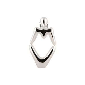 Present Time beeld imagine chrome plated