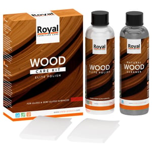 Oranje Furniture Care Wood care kit elite polish starter kit 2x75 ml