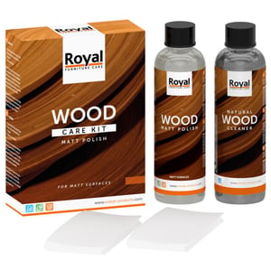 Oranje Furniture Care Wood care kit matt polish starter kit 2x75 ml
