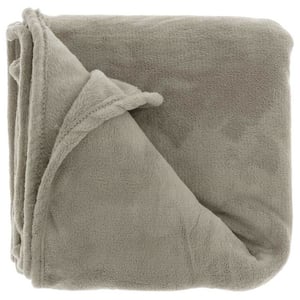 Unique Living plaid claudi 130x160cm chateau grey