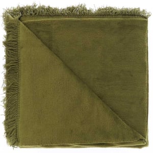 Unique Living plaid nomi 150x200cm olive green