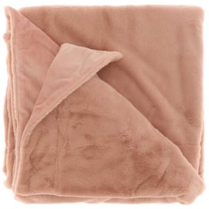 Unique Living | plaid klaas 150x200cm old pink