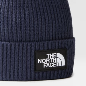 TNF Logo Box Pom Beanie