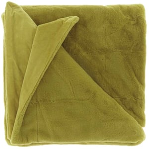 Unique Living plaid klaas 150x200cm moss green
