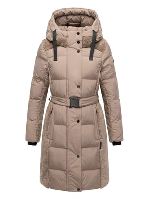 Navahoo dames wintermantel Funkelteddy – stijlvol, warm & modern