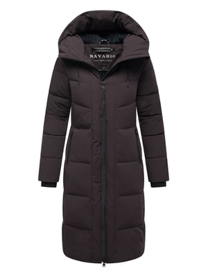 Navahoo dames wintermantel SCHOKOKUSS – elegant, warm & functioneel