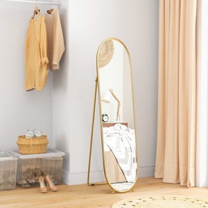 4goodz Passpiegel 160x40 cm vrijstaand of wandmontage -