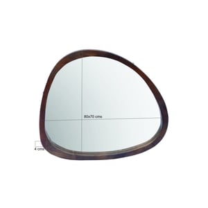 Brix spiegels joy walnut mangohout