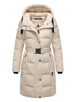 Navahoo dames wintermantel Funkelteddy – stijlvol, warm & modern
