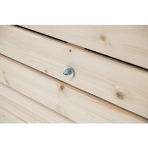 Westmann Houten verhoogde plantenbak moestuin asket l 130x70x90cm