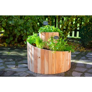 Westmann Plantenbak spiral wm102424 houten kruidenbak 55cm
