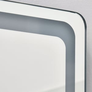 4goodz 2-in-1 staande passpiegel met led-licht, vrijstaand, aluminium,