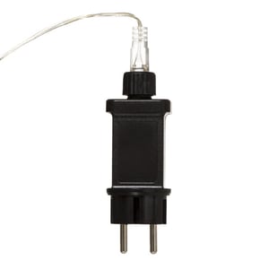 4goodz Bamboe spiegel rechthoekig met led verlichting 47x66 cm -